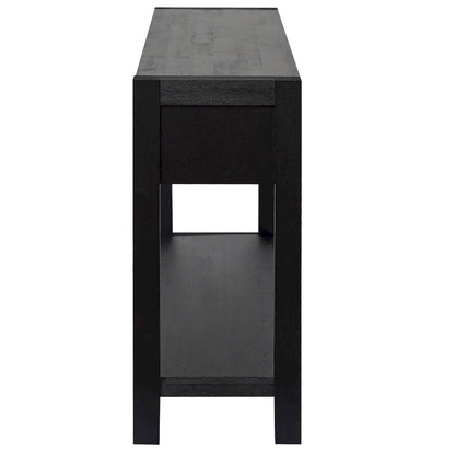 Console avec 2 tiroirs et 1 étagère