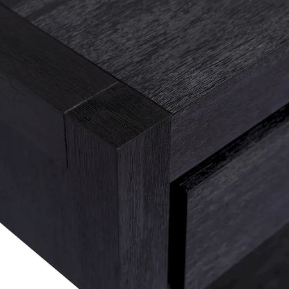 Console avec 2 tiroirs et 1 étagère