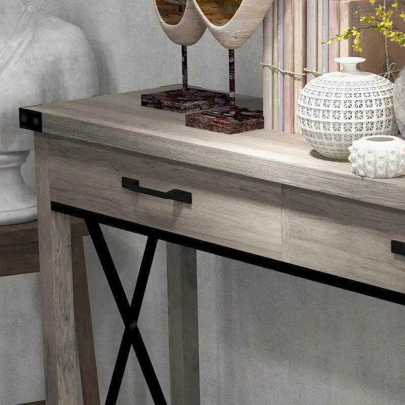 Console industrielle avec tiroirs
