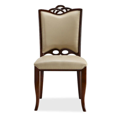 Chaises de salle à manger en cuir (lot de 2)