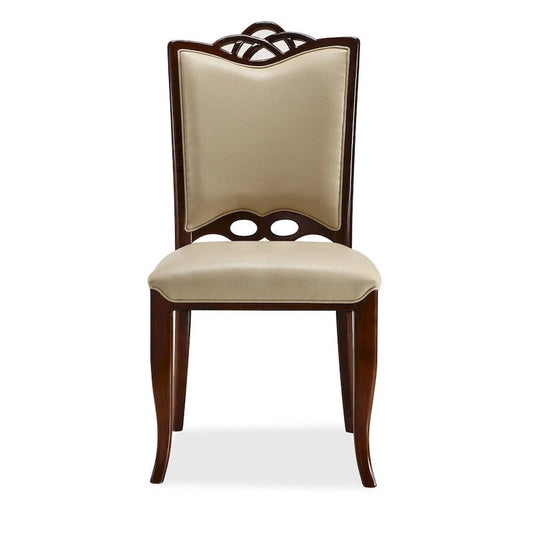 Chaises de salle à manger en cuir (lot de 2)