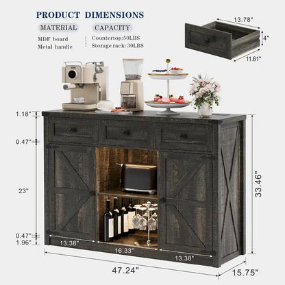 Buffet bas 47 po